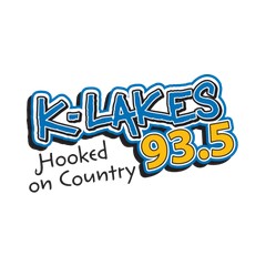 KLXK K-Lakes 93.5 FM logo
