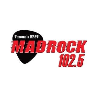 KMAD Mad Rock 102.5 FM logo