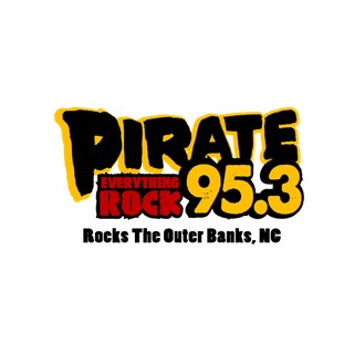 WOBR Pirate 95.3 logo