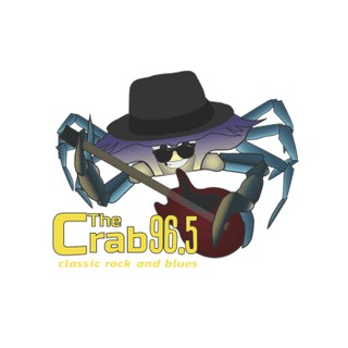 96.5 The Crab logo
