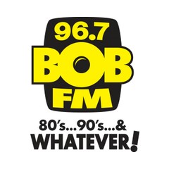 WCVS BOB 96.7 FM logo