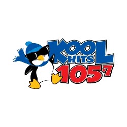 WLGC Kool Hits 105.7 logo