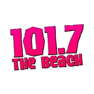 KCDU 101.7 The Beach FM logo