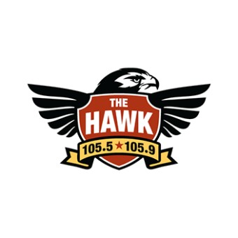 KTHK The Hawk 105.5 FM logo