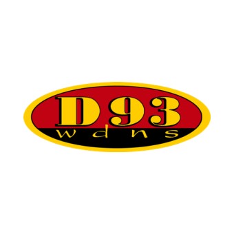 WDNS D 93.3 FM logo