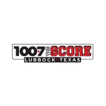 KJTV 100.7 The Score logo