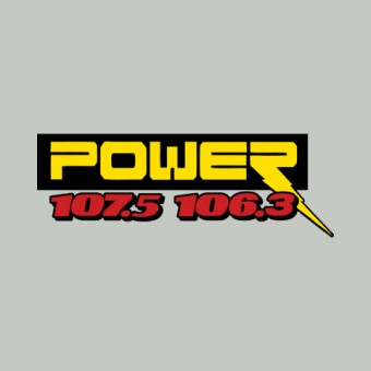 WBMO Power 107.5 and 106.3 logo