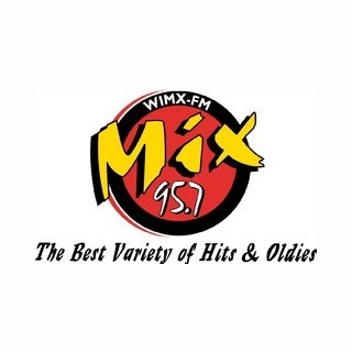 WIMX Mix 95.7 FM logo