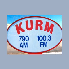 KURM 790 AM & 100.3 FM logo
