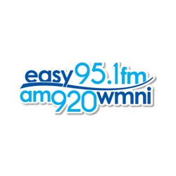 WMNI Easy 95.1 FM and AM 920 logo