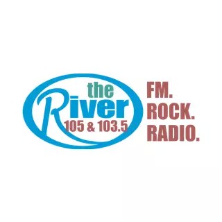 WWRR The River 105 & 103.5 logo