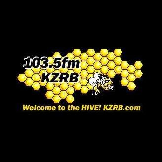 KZRB B 103.5 FM logo