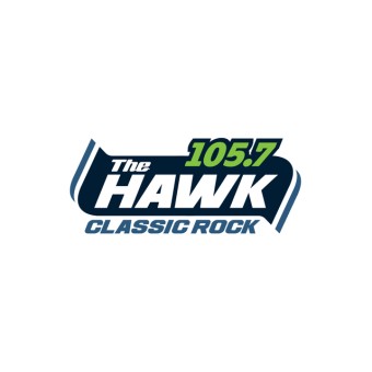 KRSE 105.7 The Hawk logo