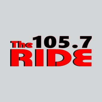 WUZR 105.7 The Ride logo
