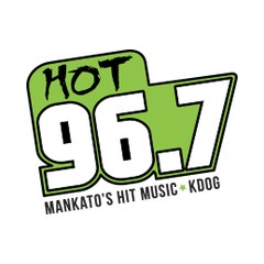 KDOG Hot 96.7 logo