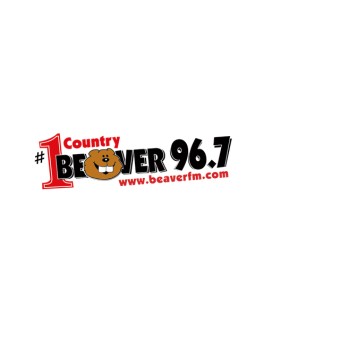WBVR Beaver 96.7 FM logo