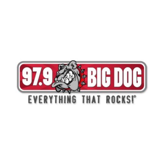 KXDG Big Dog 97.9 FM logo