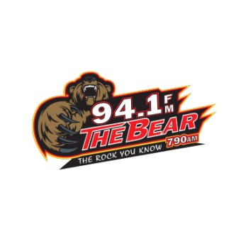 KJRB The Bear 94.1 FM logo