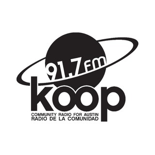 KOOP 91.7 FM logo