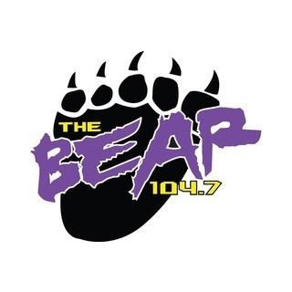 KYYI The Bear 104.7 FM logo
