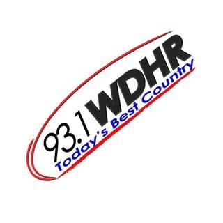 WDHR 93.1 FM logo