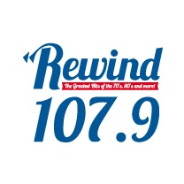 WRWN Rewind 107.9 FM logo