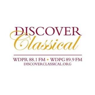 WDPG / WDPR Discover Classical 89.9 / 88.1 FM logo