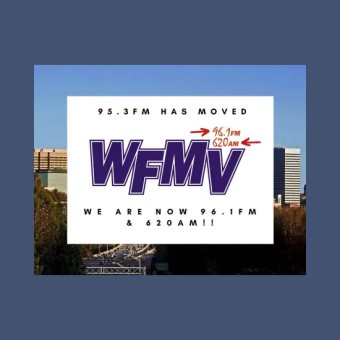 WFMV 96.1 FM 620 AM logo