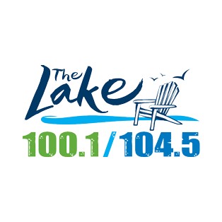 WCGR 100.1/104.5 The Lake logo