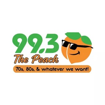 KPCH The Peach 99.3 FM logo