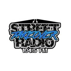 Street Takeover Radio 104.5 FM logo