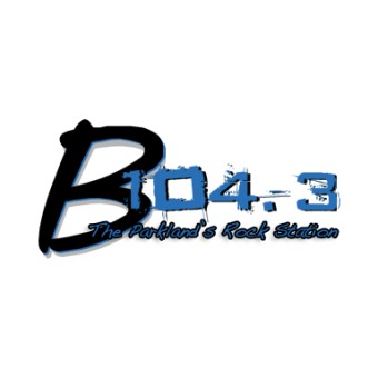 KDBB B 104.3 FM logo