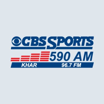 KHAR Sportsradio 590 AM & 96.7 FM logo