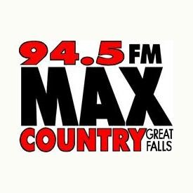 KMON Max Country 94.5 FM logo