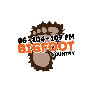 WZBF Bigfoot Country 96 - 104 - 107