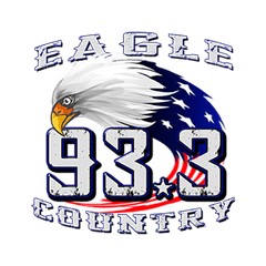 93.3 Eagle Country logo