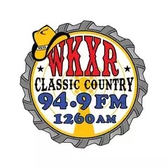WKXR KiX Country 1260 AM logo