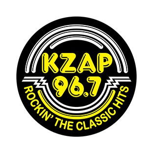 KZAP 96.7 logo