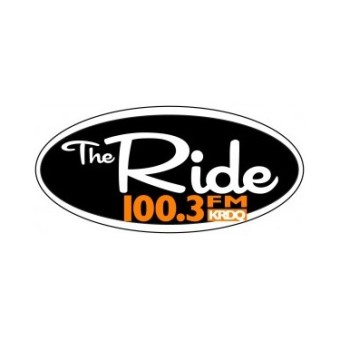 KRDQ-FM 100.3 The Ride logo