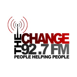 WKRA 92.7 The Change FM logo