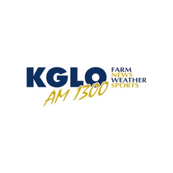 KGLO 1300 AM logo