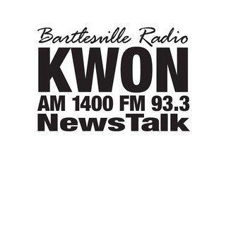 KWON NewsTalk 1400 AM & 93.3 FM logo