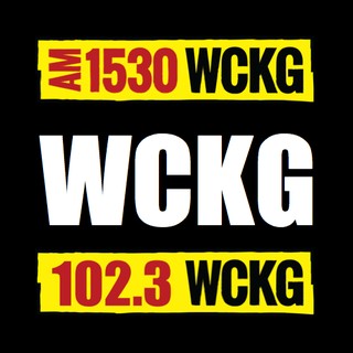WCKG 1530 AM and 102.3 FM logo