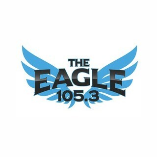 KDDQ The Eagle 105.3 FM logo