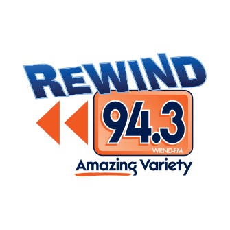 WRND Rewind 94.3 FM & 1370 AM logo