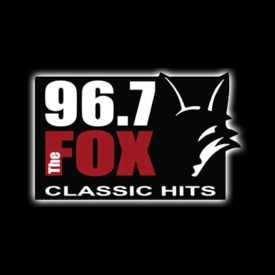 WXOF 96.7 The Fox logo