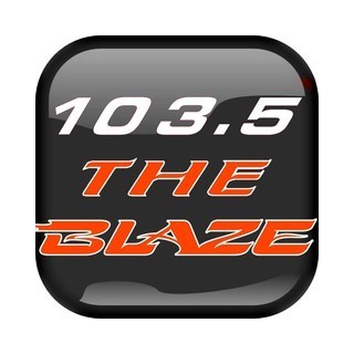 KHSL 103.5 The Blaze FM logo