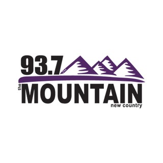 KDRK-FM 93.7 The Mountain logo