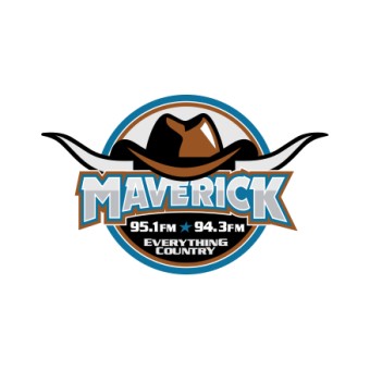 WPTM Maverick 102.3 FM logo