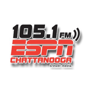 WALV 105.1 ESPN Chattanooga logo